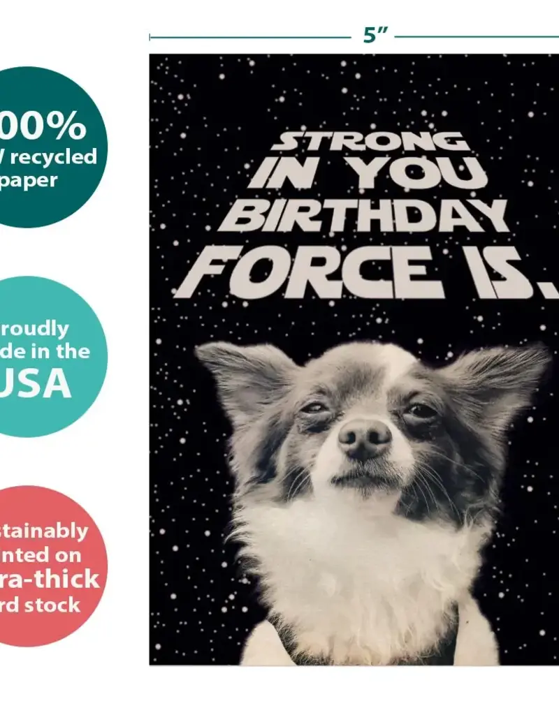 Birthday Card - Birthday Force - 19496
