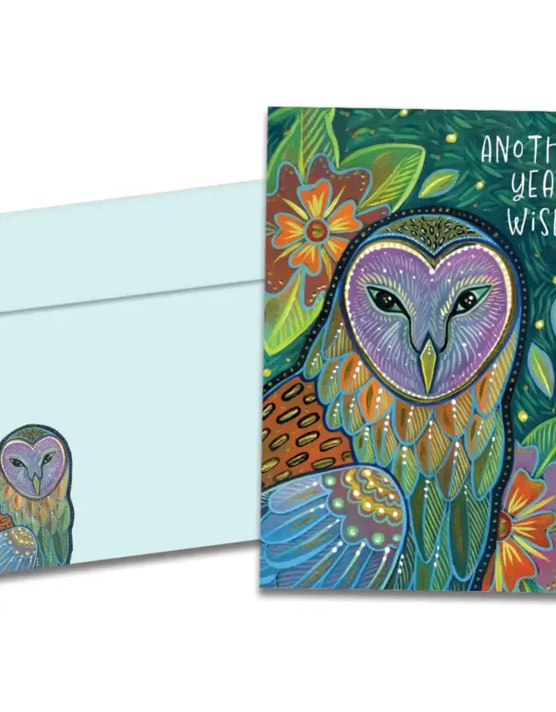 Birthday Card - Another Year Wiser - 21775