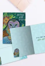 Birthday Card - Another Year Wiser - 21775