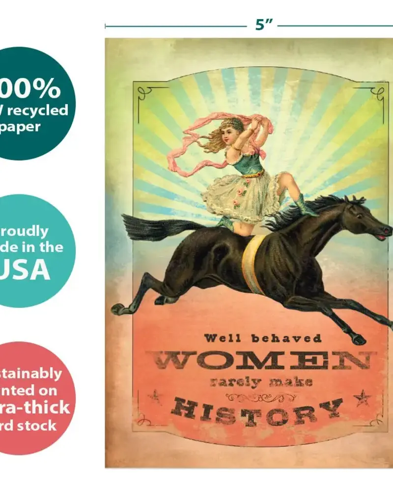 All Occasion Card - Well Behaved Women - 17332