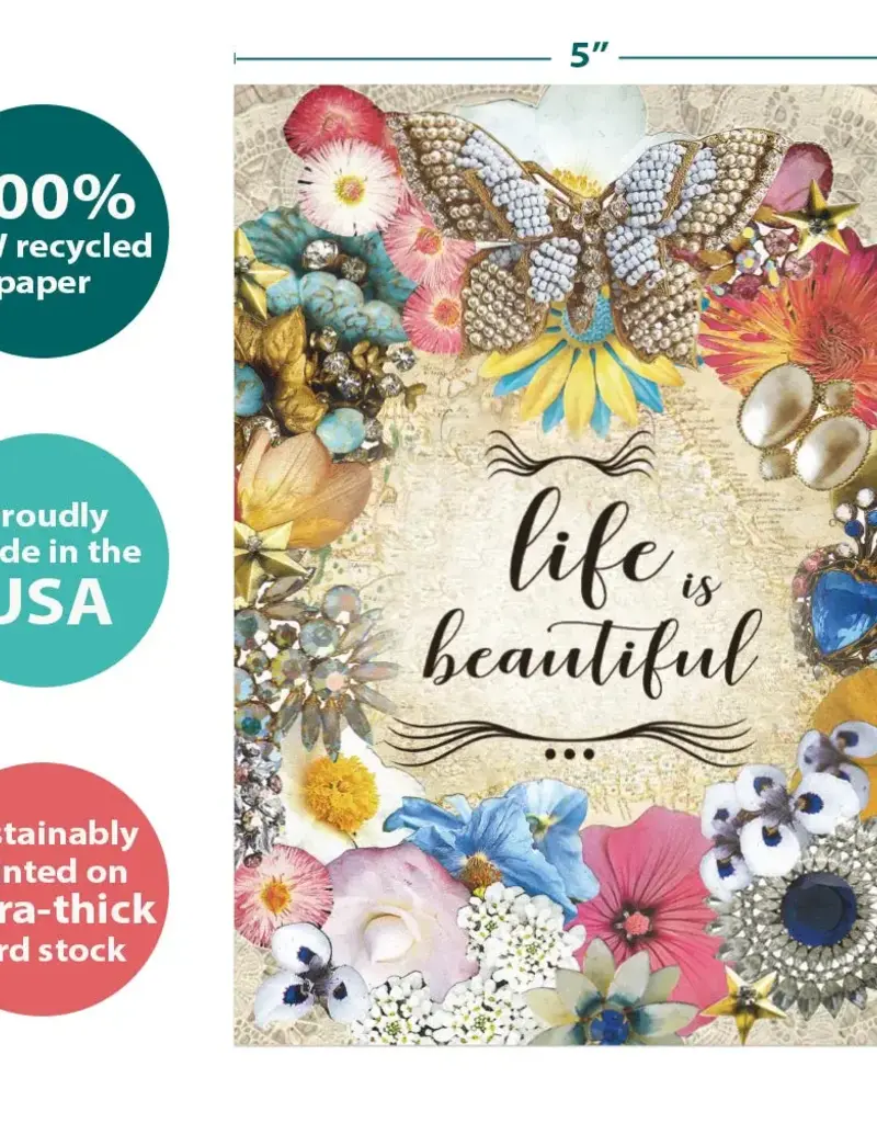 All Occasion Card - Life is Beautiful - 17823