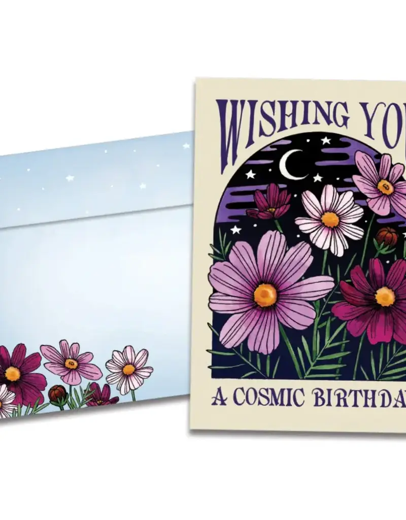 Birthday Card - Cosmic Wishes - 22555