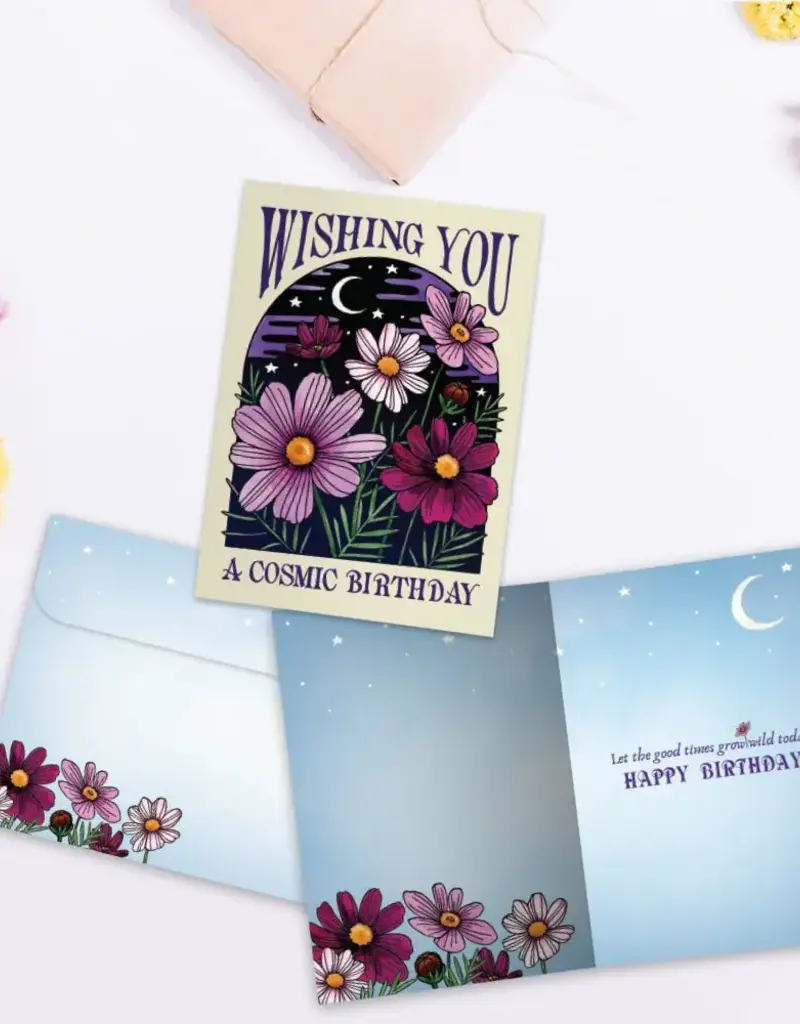 Birthday Card - Cosmic Wishes - 22555