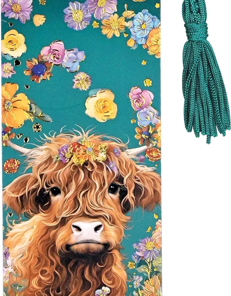 Bookmark - Highland Cow
