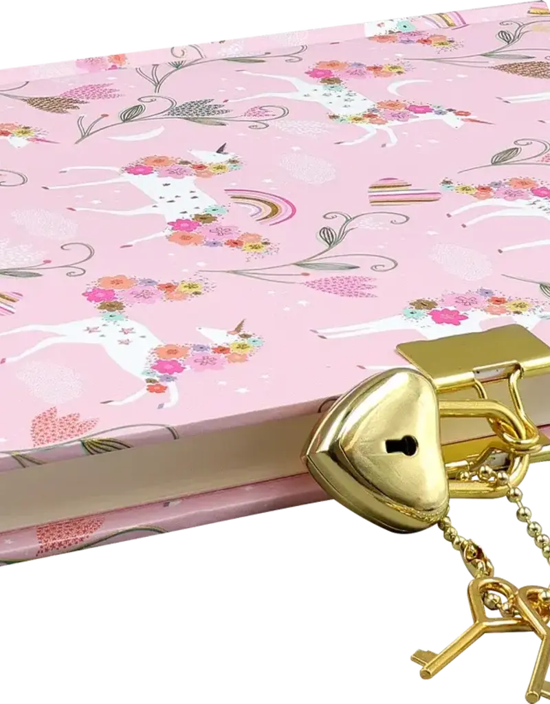Journal - Unicorn Blooms Locking