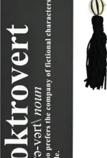 Bookmark- Booktrovert Beaded