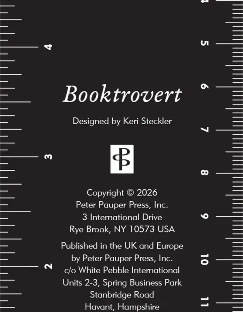 Bookmark- Booktrovert Beaded