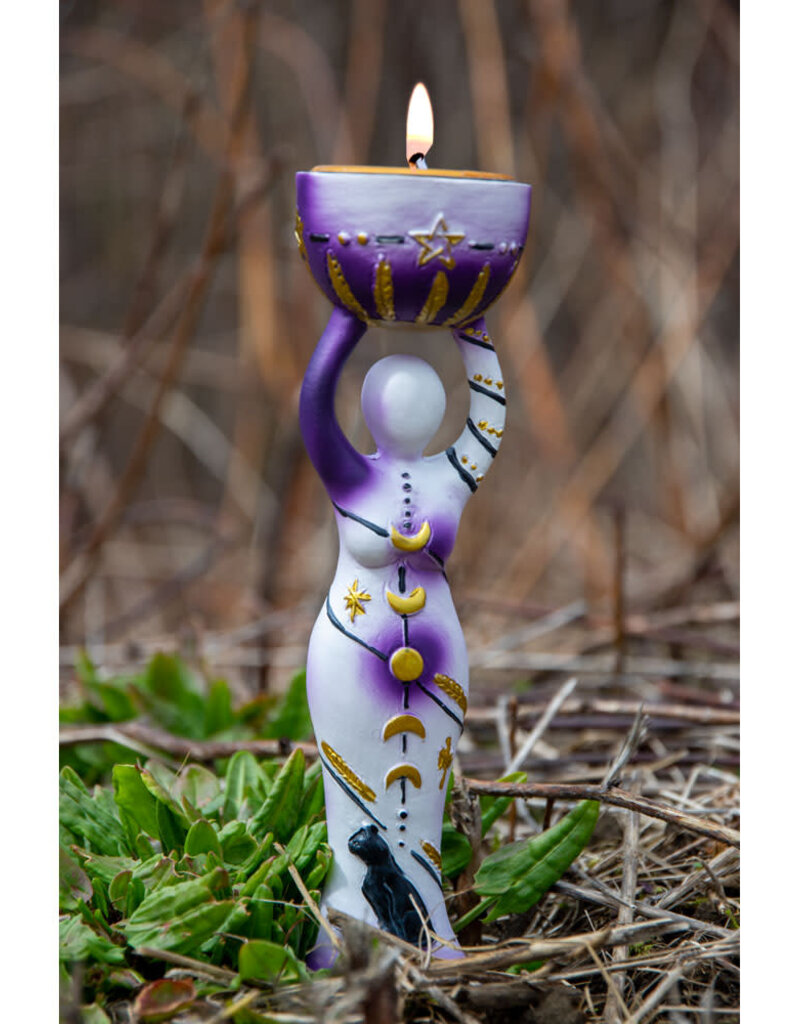 Statue - Moon Goddess T-Light Holder - 32435