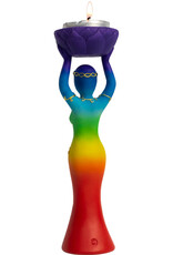 Statue - Chakras Goddess T-Light Holder - 32436