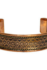 Bracelet-  Flower of Life Copper- 98794
