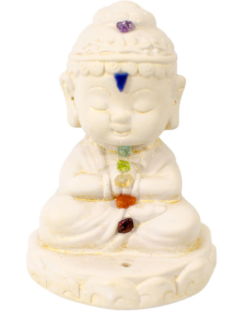 Incense Holder - Chakra Buddha 3.5 inch - 12191