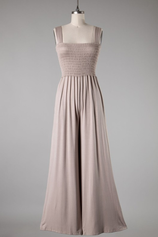 jumpsuit with smocking
