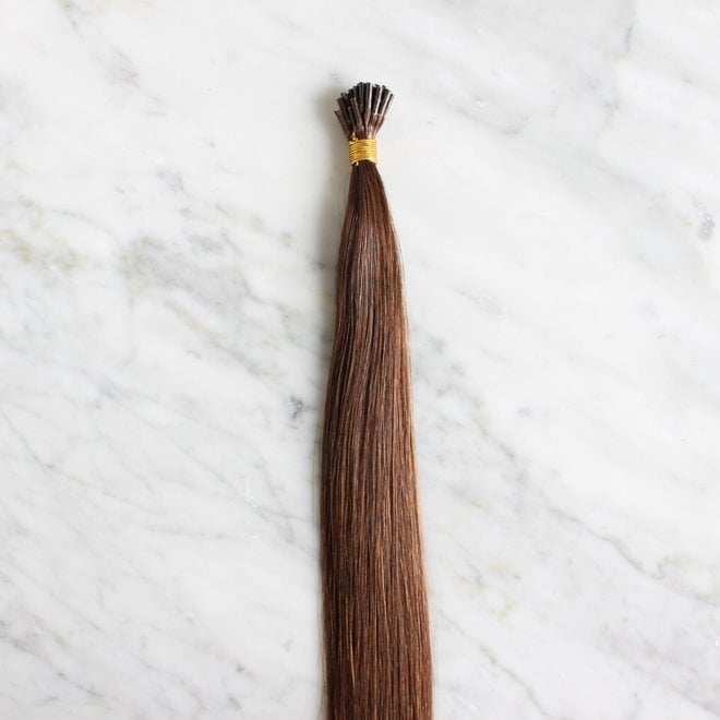 Extensions à micro-anneaux Brun Naturel 20"