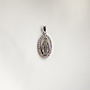 Pendentif zircons Marie - Argent