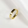 Bague Minimaliste 4mm Magnolia - Or