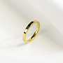 Bague Minimaliste 2mm Magnolia - Or