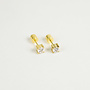 Boucles d'oreilles stud - 4mm