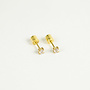 Boucles d'oreilles stud - 3mm
