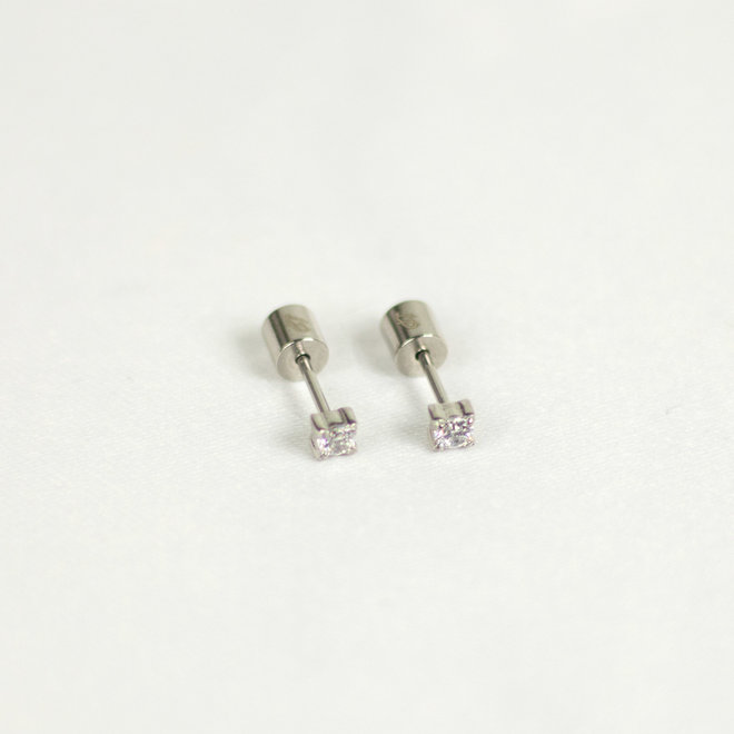 Boucles d'oreilles stud - 3mm