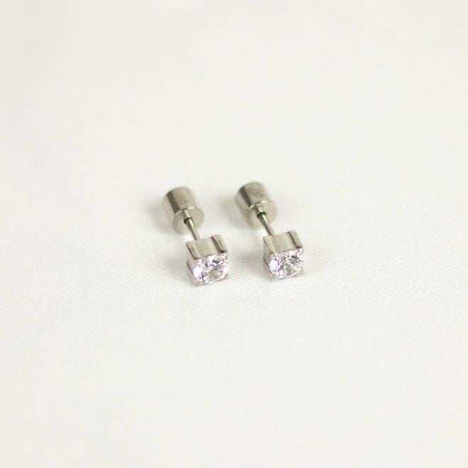Boucles d'oreilles stud - 4mm