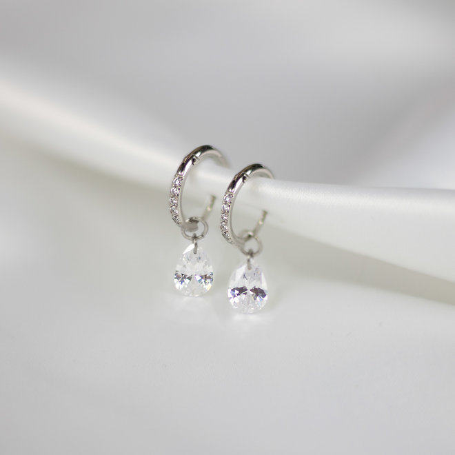 Boucles d'oreilles Liris - Argent