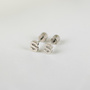 Boucles d'oreilles lettre S