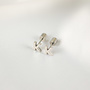 Boucles d'oreilles lettre K