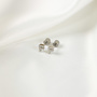 Boucles d'oreilles lettre F