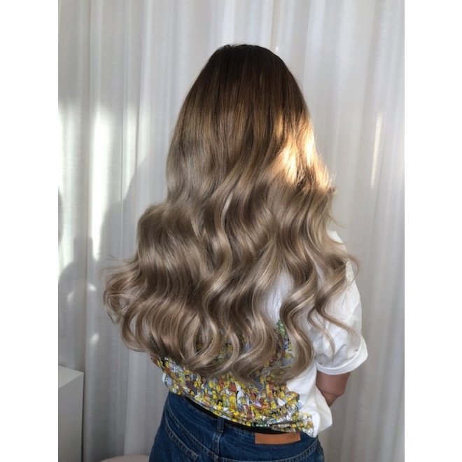 balayage cendré sur chatain