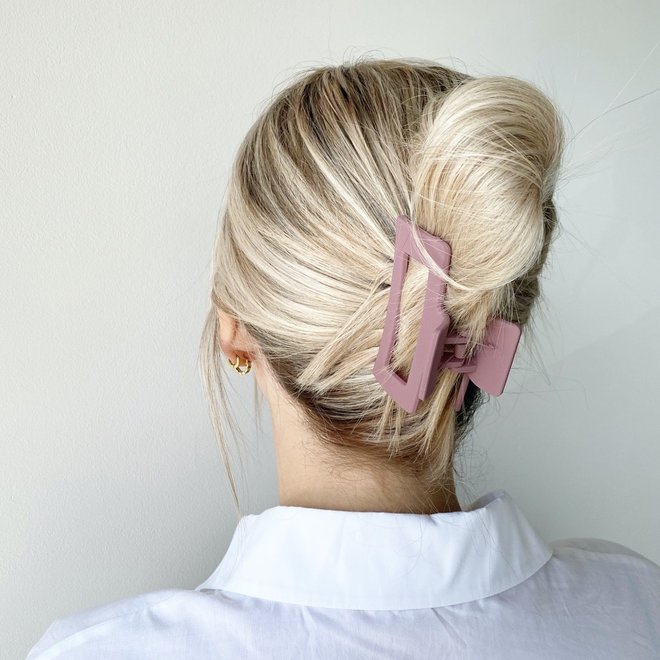 Pince à cheveux ajourée - Napa mat