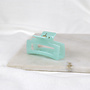 Pince à cheveux ajourée - Aquamarine glossy