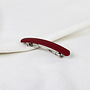 Barrette à cheveux la Dôme - Cabernet mat