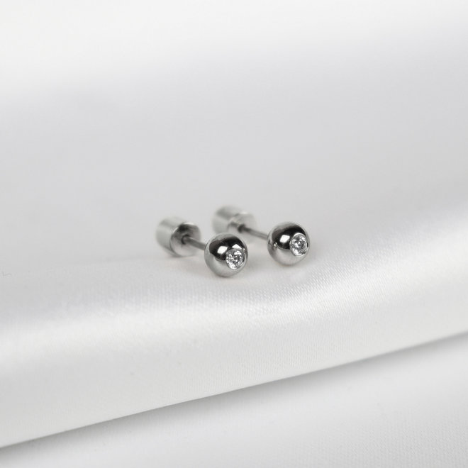Boucles d'oreilles stud Ball