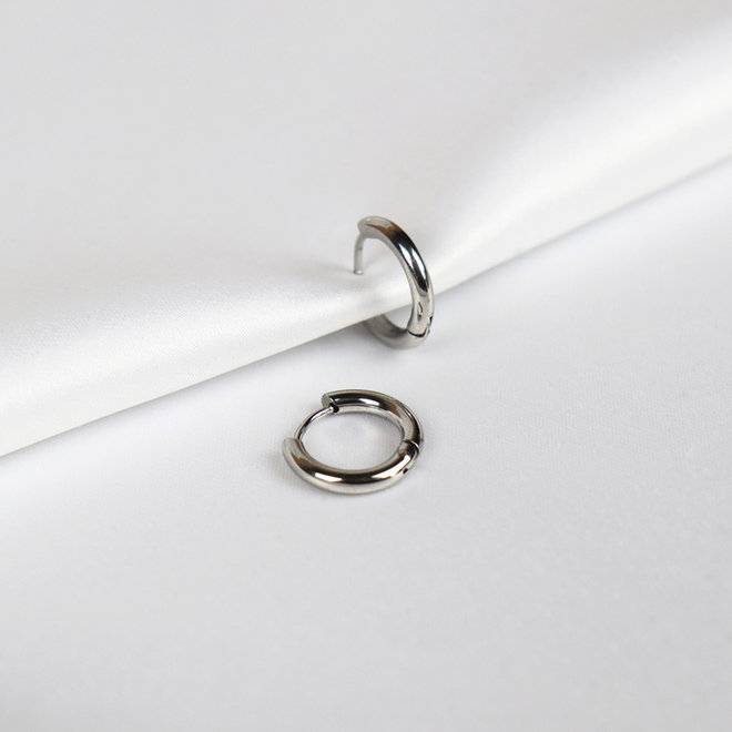 Huggies 15mm Canella - Argent