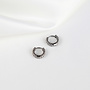 Boucles d'oreilles Amalfi 12mm - Argent