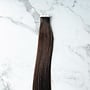 Extensions à bandes adhésives Brun Noisette 20''