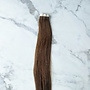 Extensions à bandes adhésives Brun Naturel 20''