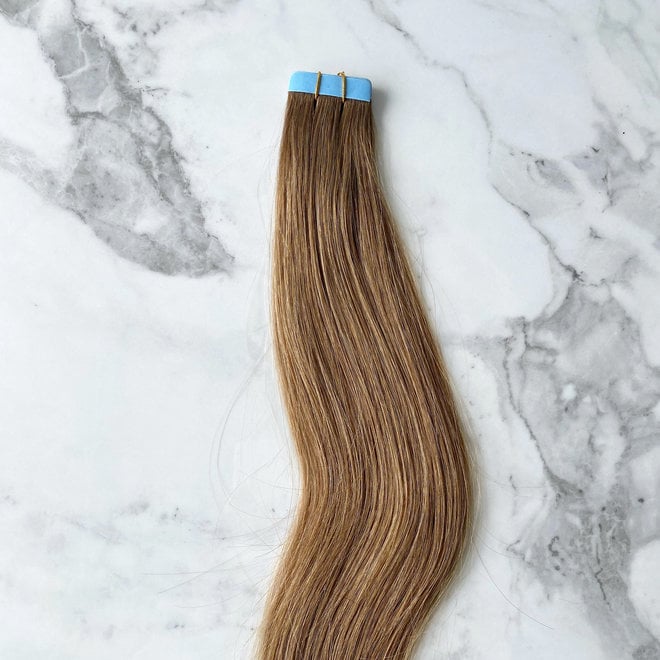 Extensions à bandes adhésives Brun Pâle 20''