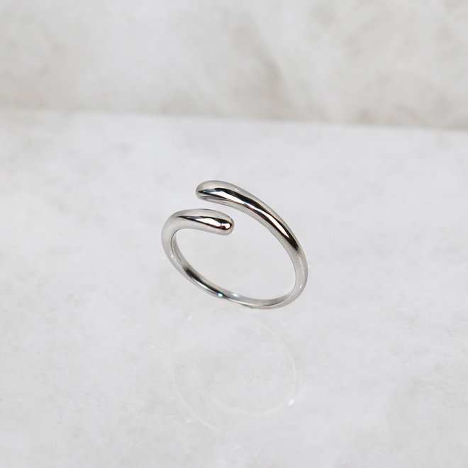 Bague Boa - Argent