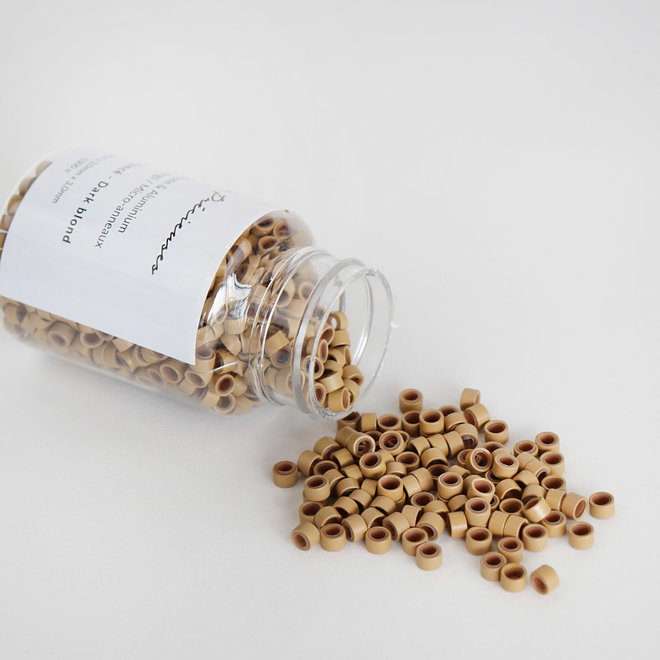 Paquet de Micro-anneaux - Blond foncé