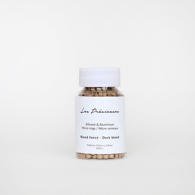 Paquet de Micro-anneaux - Blond foncé