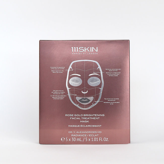 Masque Illuminateur Rose Gold - Boîte de 5