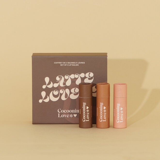 Coffret de baumes à lèvres - Latte Lover