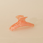 Pince à cheveux minimaliste XL - Rose nacré
