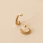Boucles d'oreilles Hoops Cambo 16mm - Or