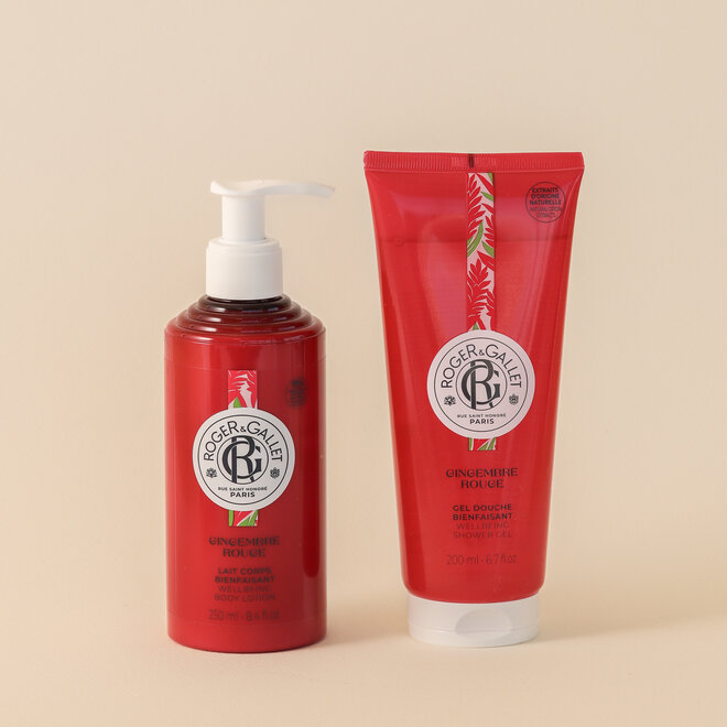 Duo Bienfaisant pour le corps - Gingembre rouge
