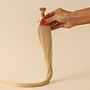 Blond Platine #613 - Extensions à micro-anneaux 20"
