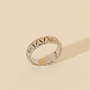 Bague Melbourne 5mm - Argent