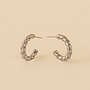Boucle d'oreilles Naples - Argent