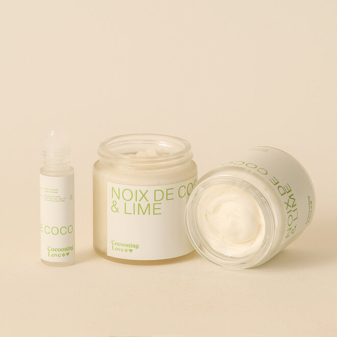 Exfoliant au sucre Noix de coco & lime - 120ml